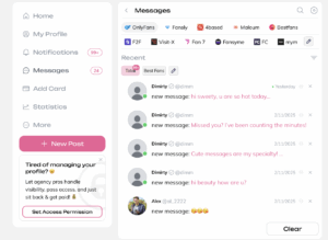 CRM für OnlyFans & 4Based
