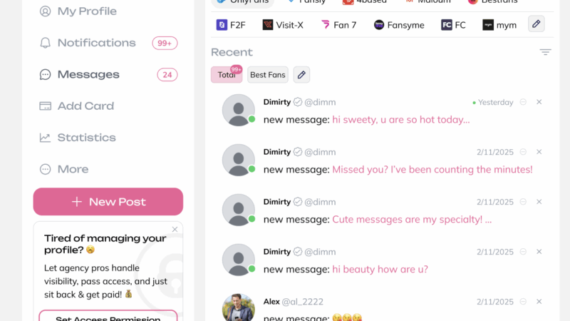 CRM für OnlyFans & 4Based